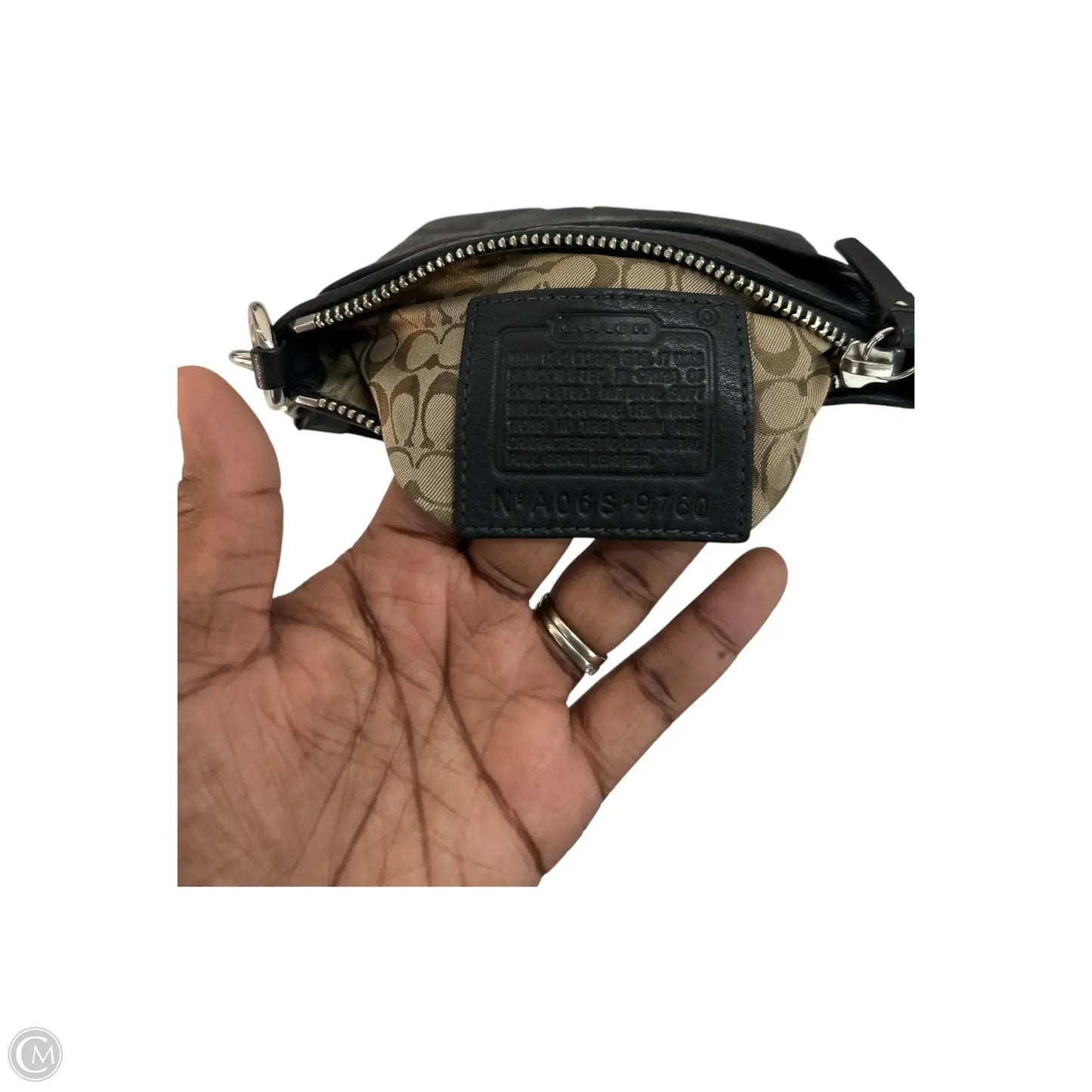 Handbag Designer By Coach, Size: Small