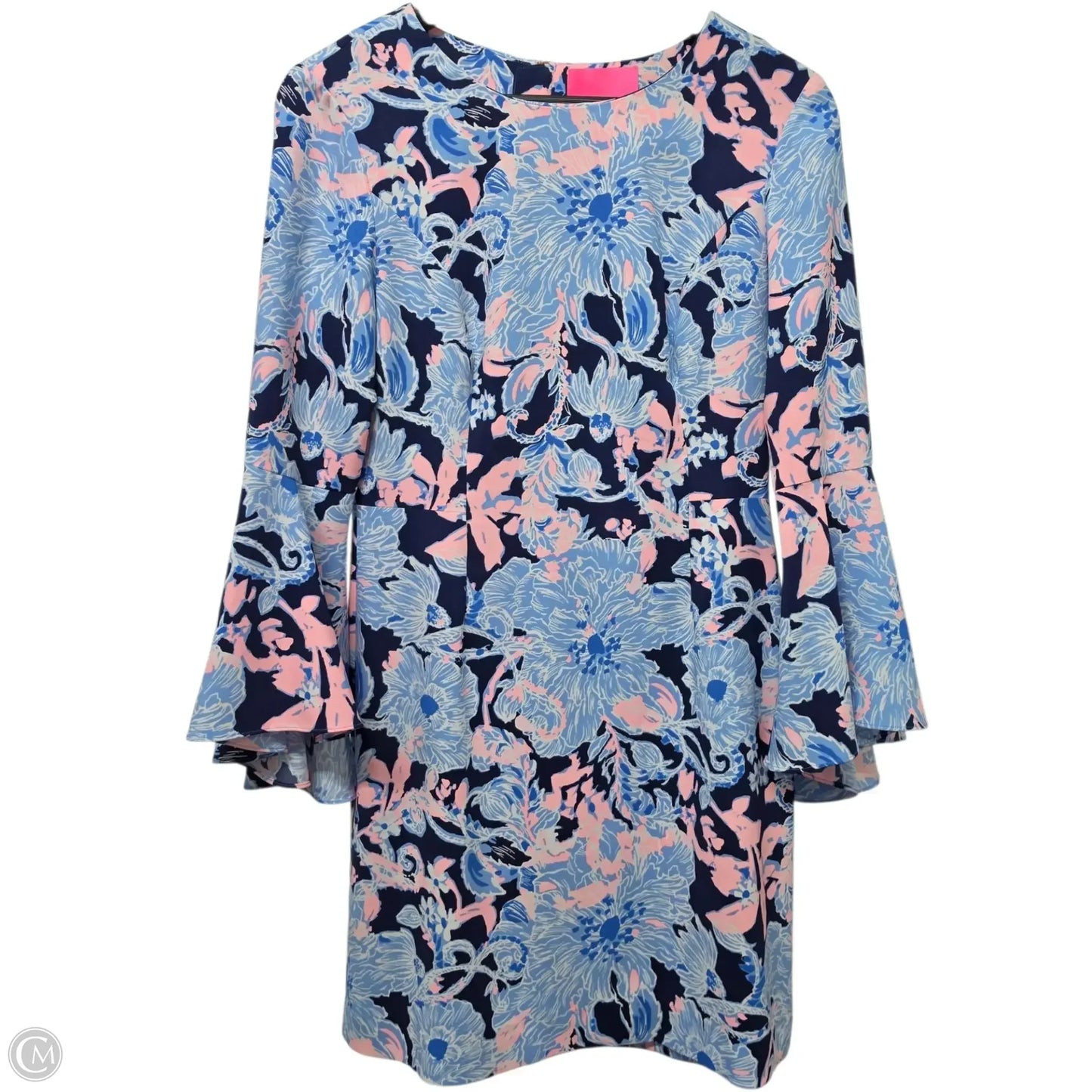 Dress Designer By Lilly Pulitzer In Blue & Pink, Size: 4