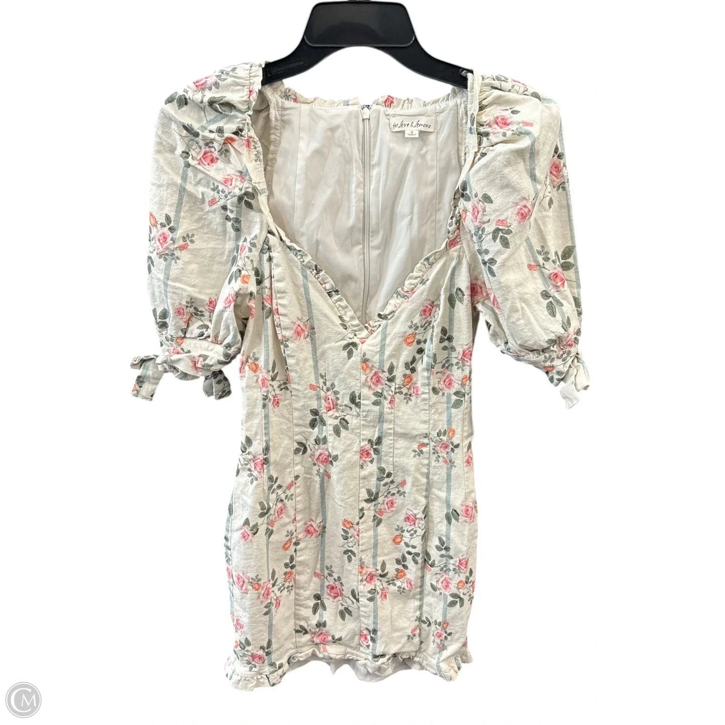 Dress Casual Midi By For Love & Lemons In Floral Print, Size: S
