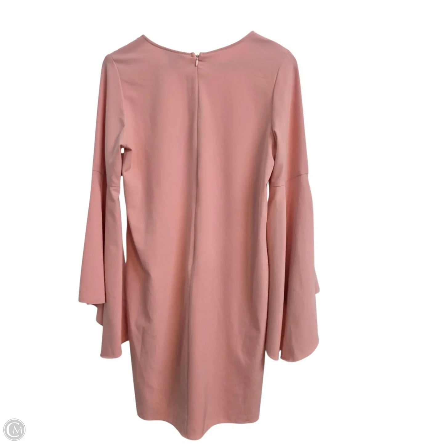 Dress Casual Midi By Aqua In Peach, Size: L