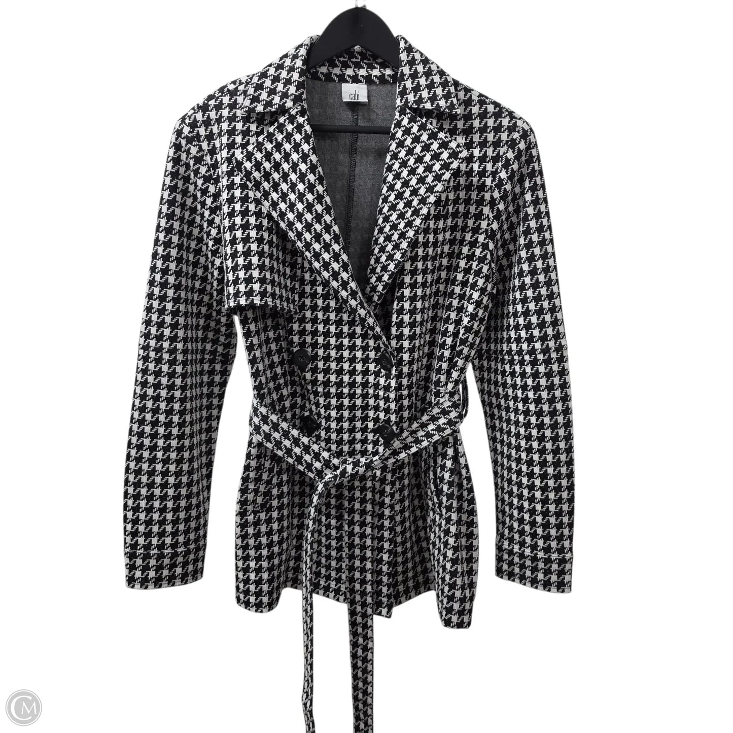 Jacket Other By Cabi In Black & White, Size: L