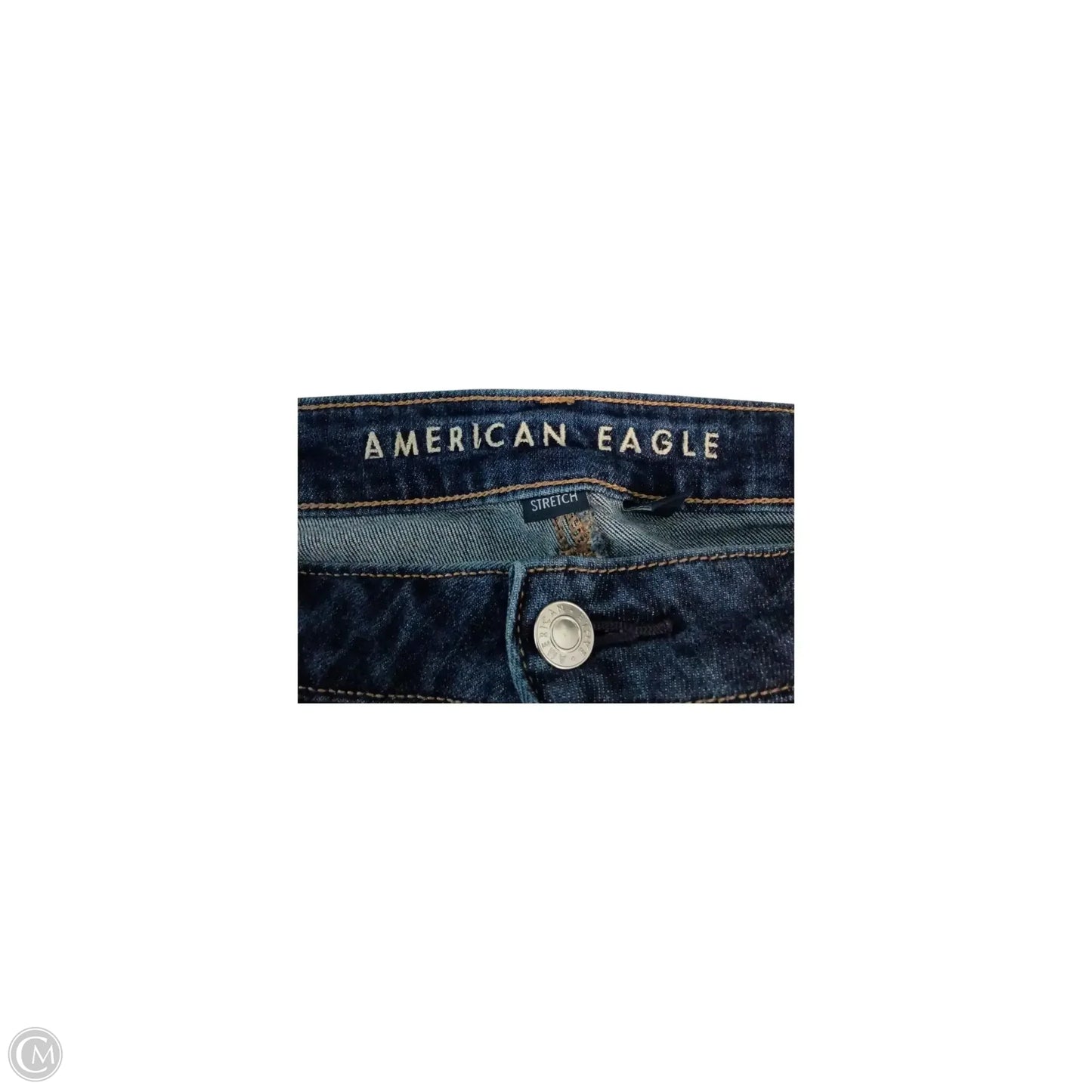 Jeans Wide Leg By American Eagle In Blue, Size: 14l