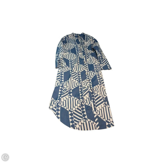 Dress Casual Maxi By Maeve In Blue, Size: Xl