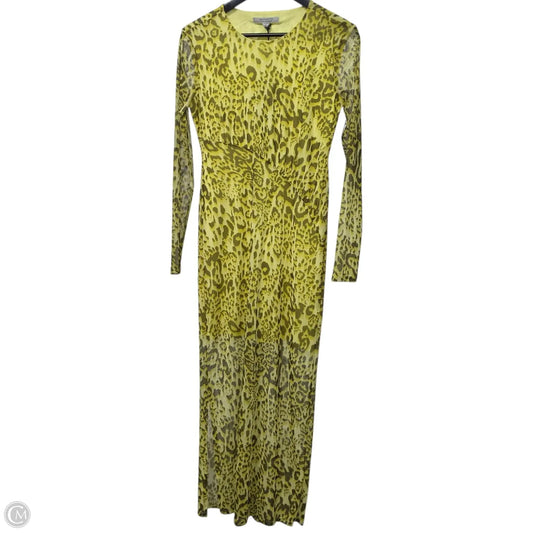 Dress Designer By All Saints In Yellow, Size: 6