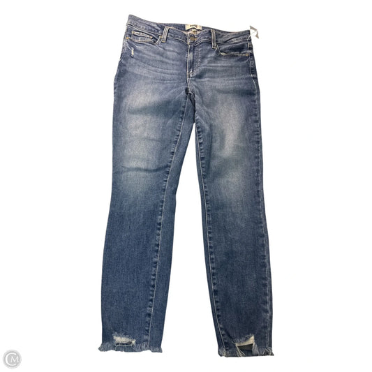 Jeans Skinny By Paige In Blue, Size: 12
