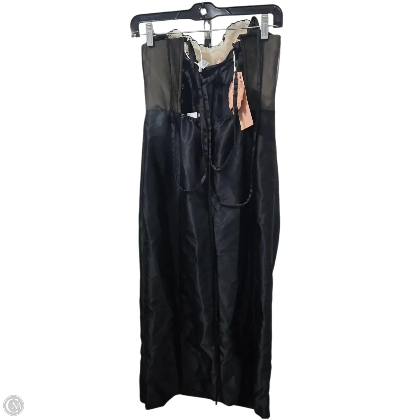 Dress Casual Midi By Clothes Mentor In Black, Size: L