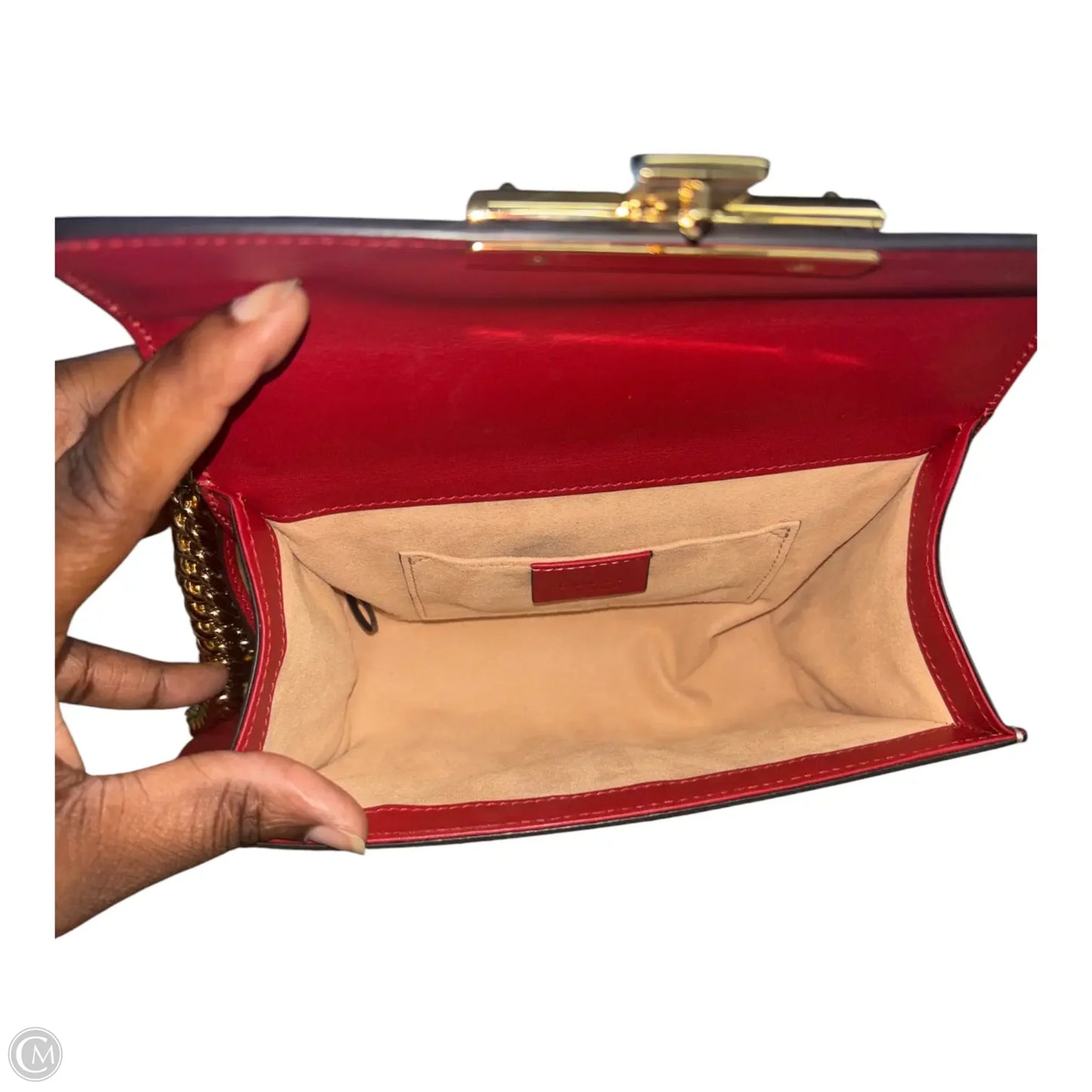 Handbag Luxury Designer By Gucci, Size: Small
