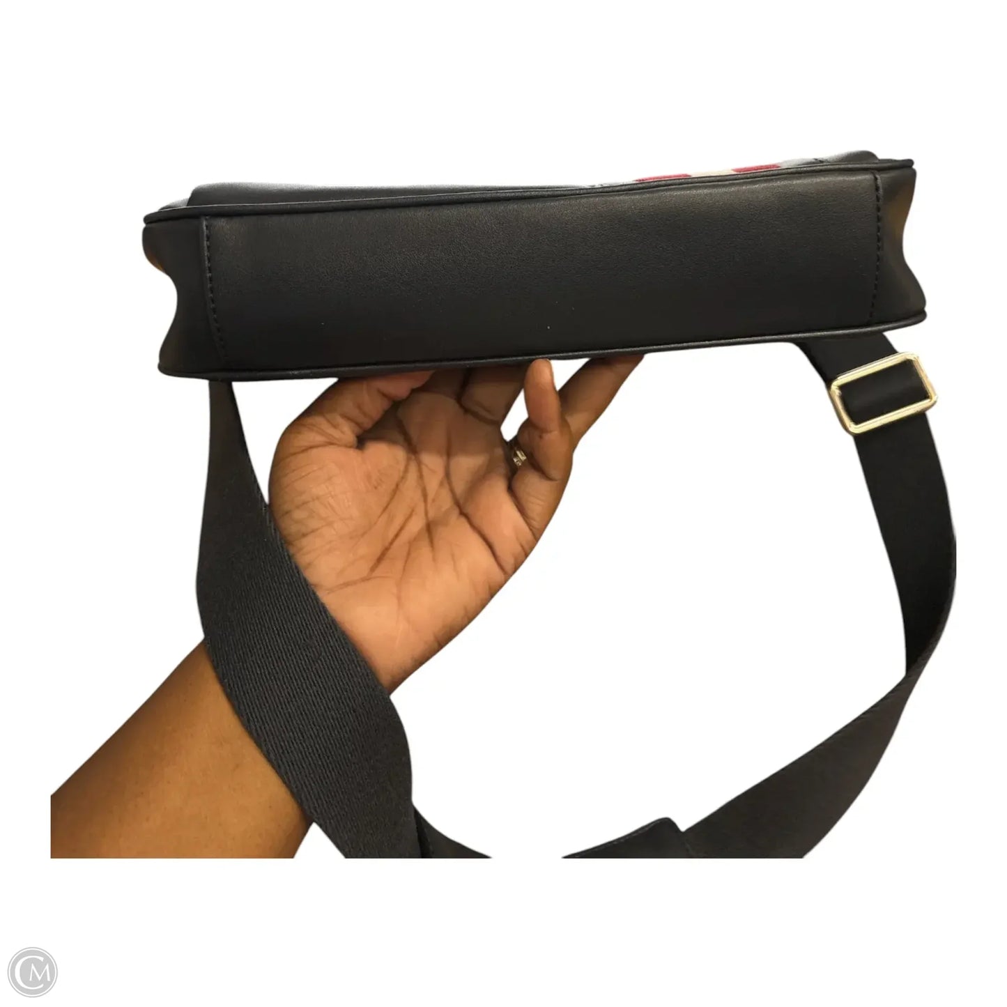 Handbag Leather By Bally, Size: Medium