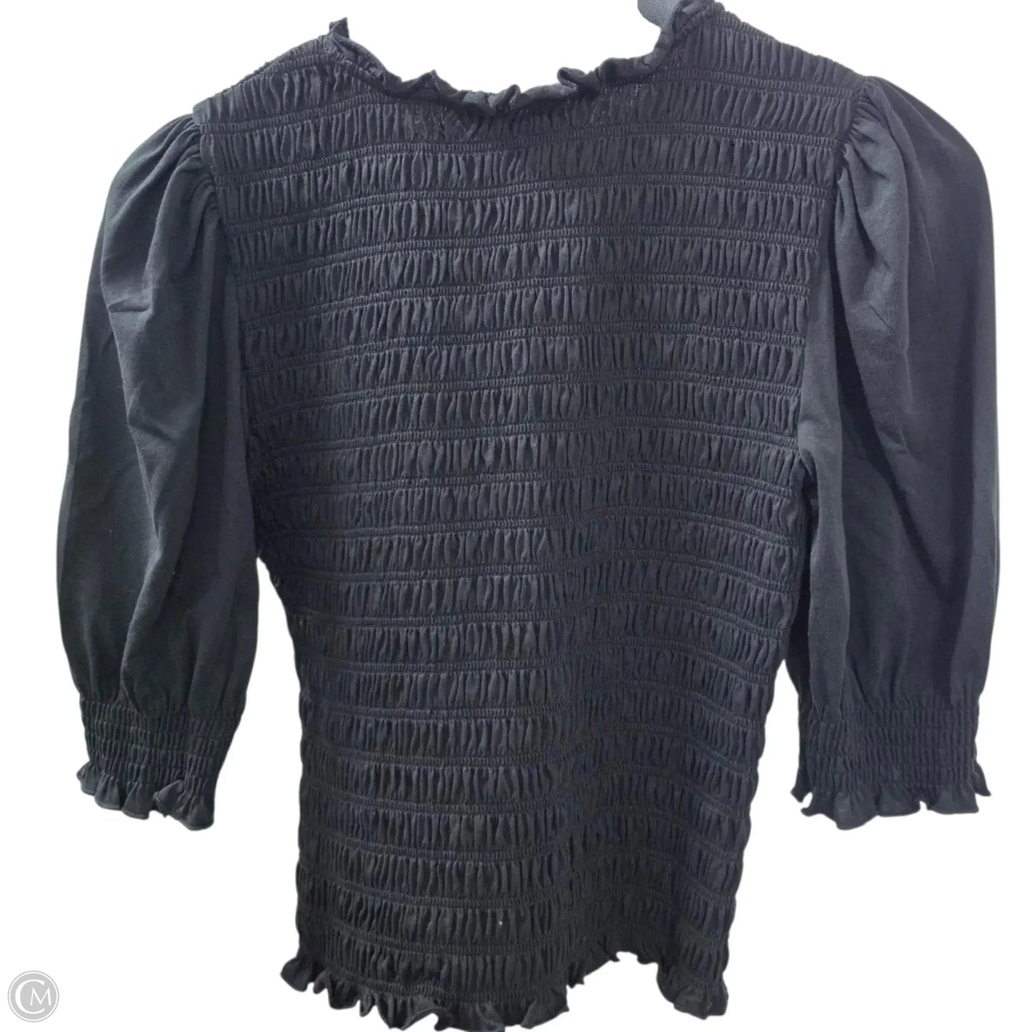 Top Short Sleeve Basic By Veronica Beard In Black, Size: Xs