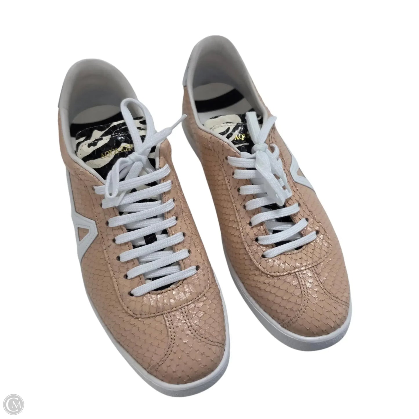 Shoes Designer By Aquazzura In Snakeskin Print