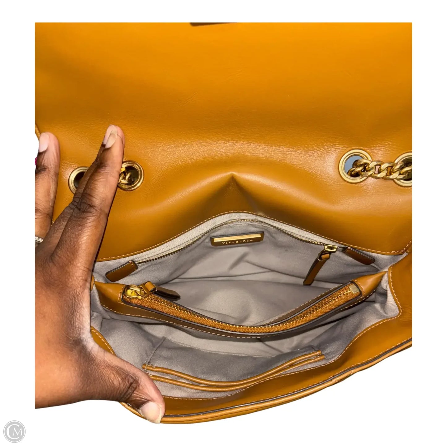 Handbag Designer By Tory Burch, Size: Medium