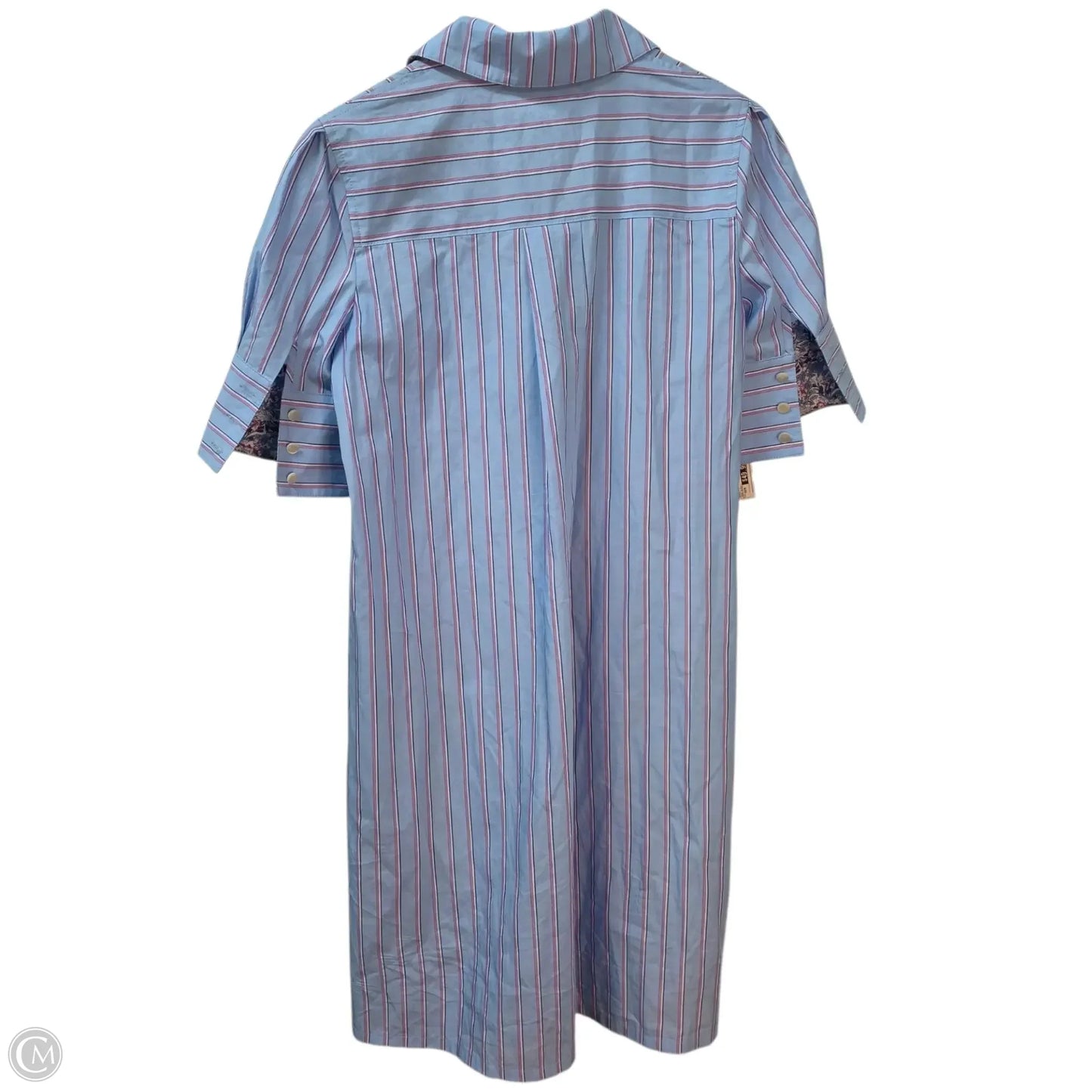 Dress Casual Midi By Clothes Mentor In Blue, Size: Xs