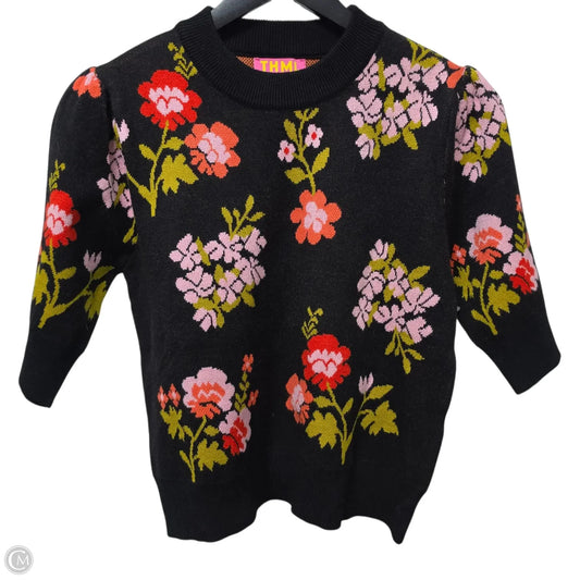 Top Short Sleeve Basic By Thml In Black, Size: S
