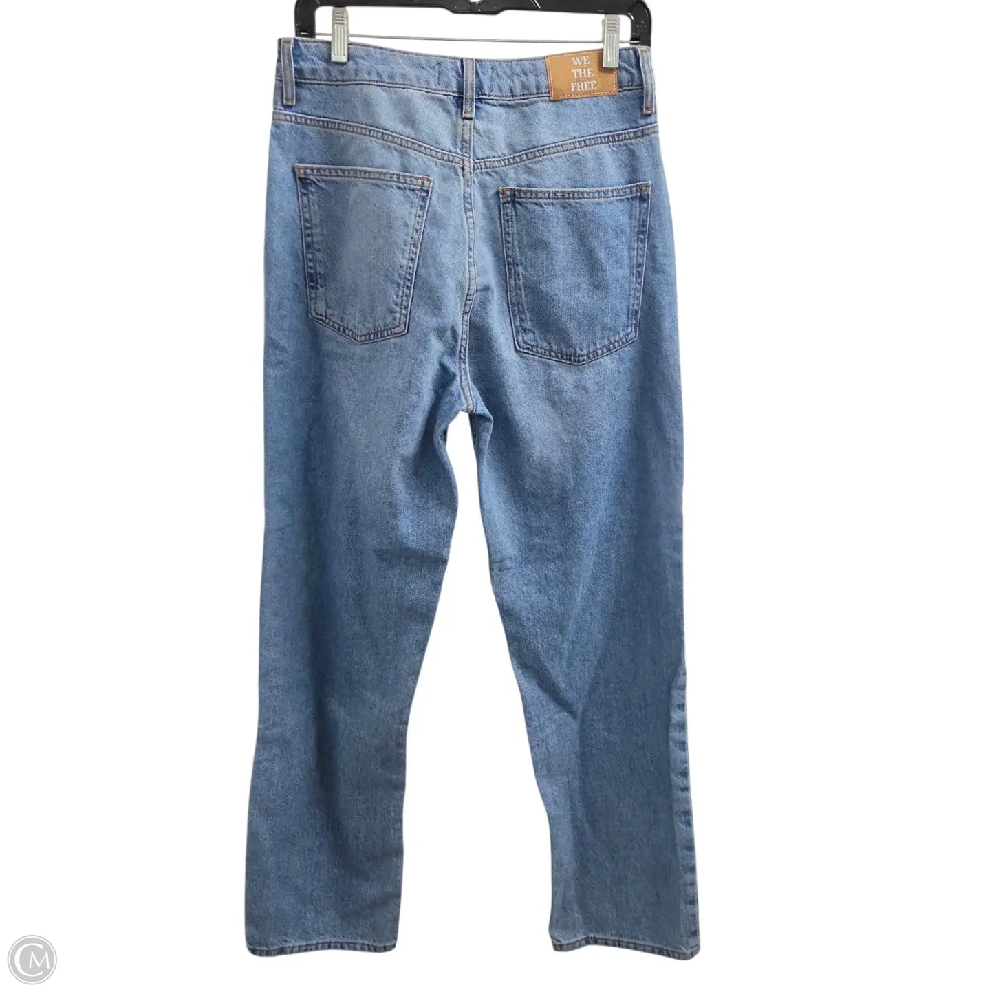 Jeans Straight By We The Free In Blue, Size: 8