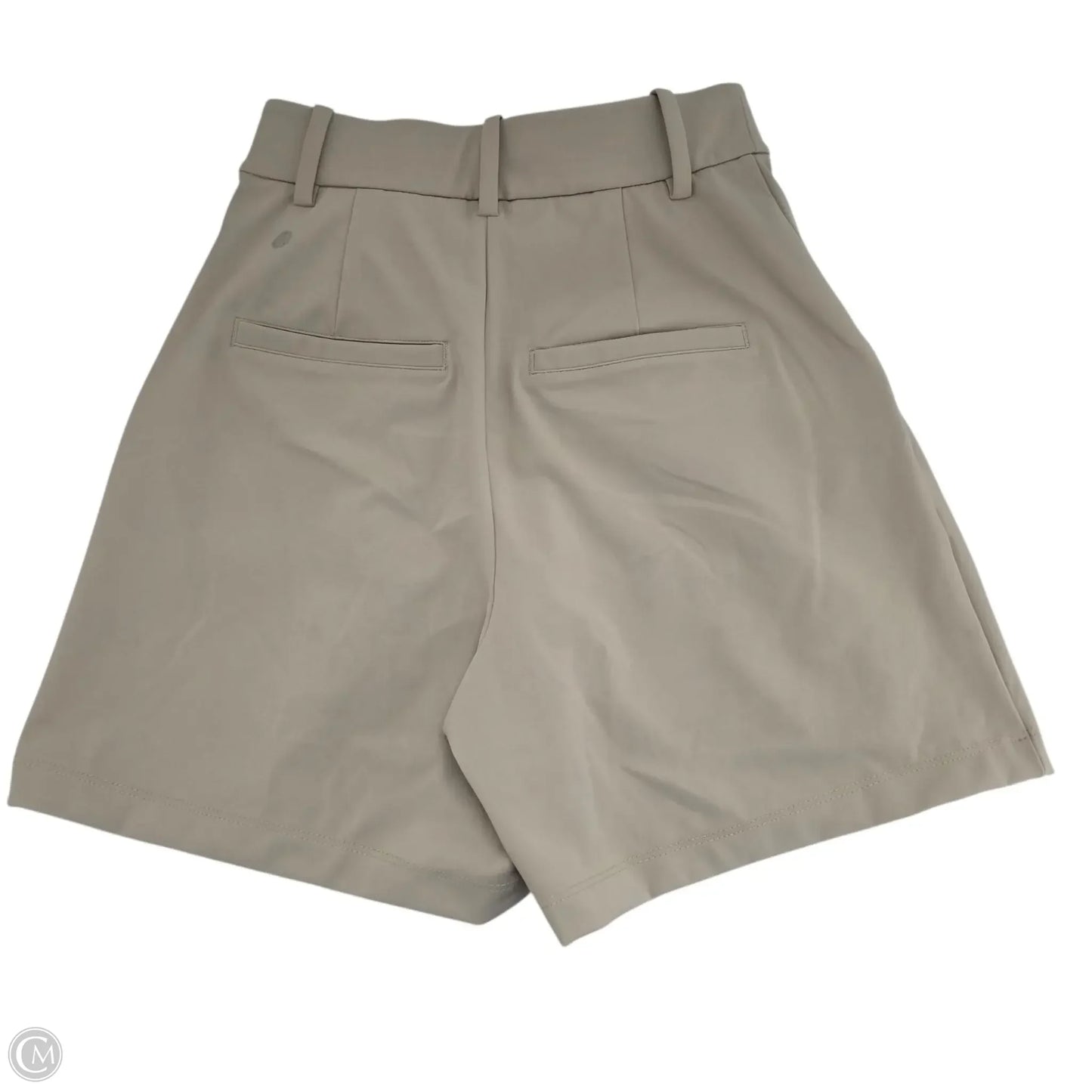 Athletic Shorts By Lululemon In Tan, Size: Xxs