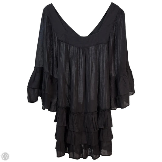 Top Long Sleeve Basic By Free People In Black, Size: L