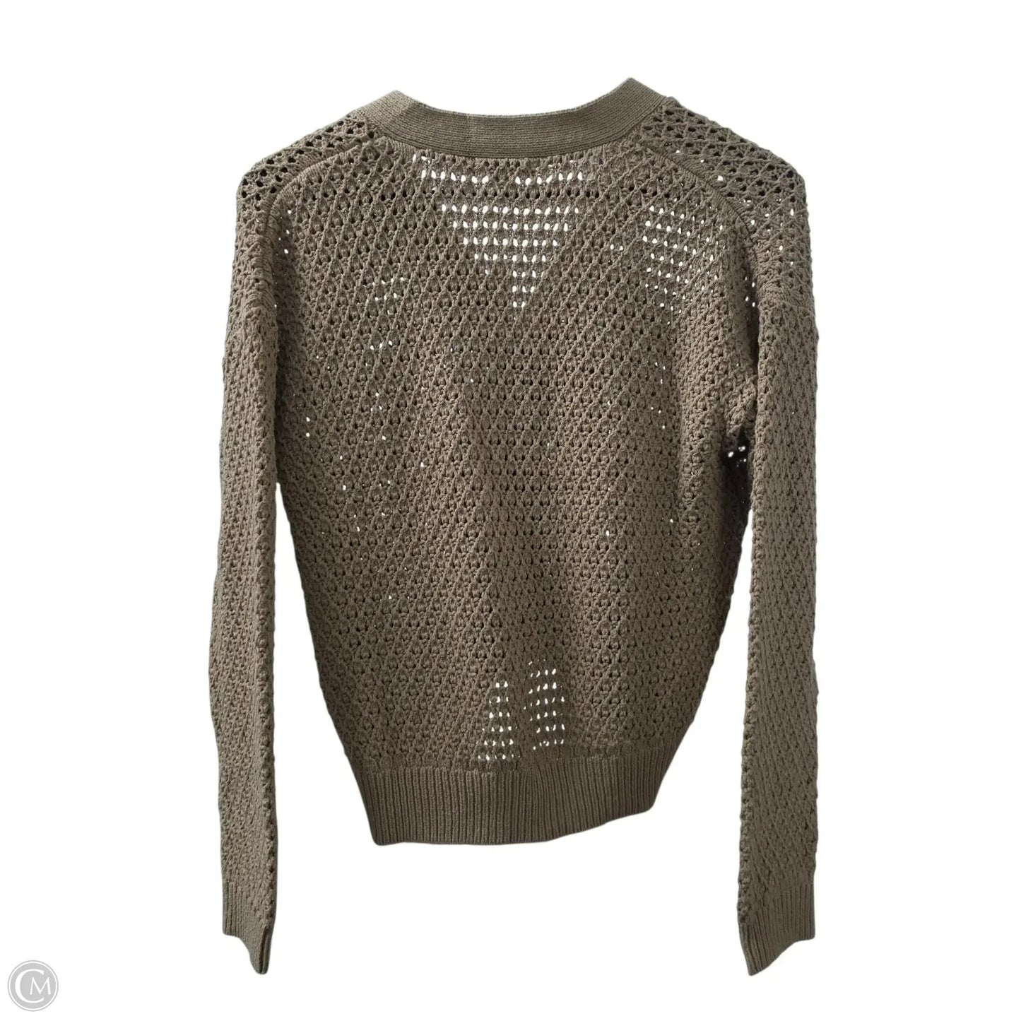 Sweater Cardigan By Madewell In Tan, Size: S