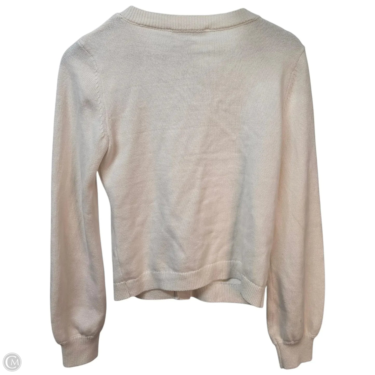 Sweater By Loft In Cream, Size: Xs