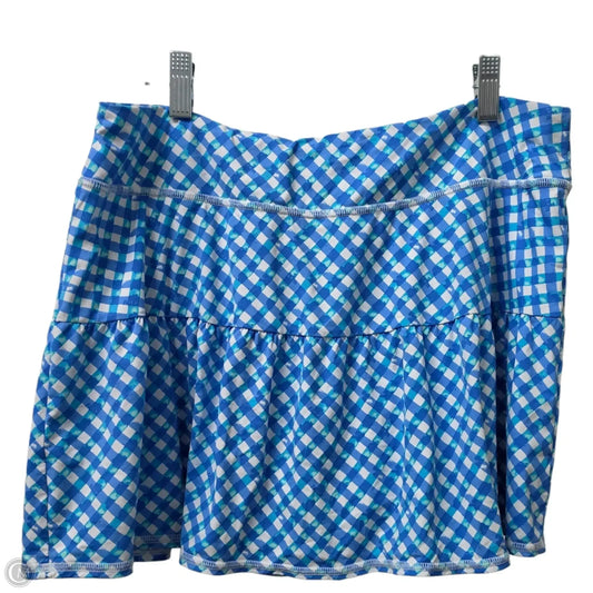Skort Designer By Lilly Pulitzer In Blue, Size: L