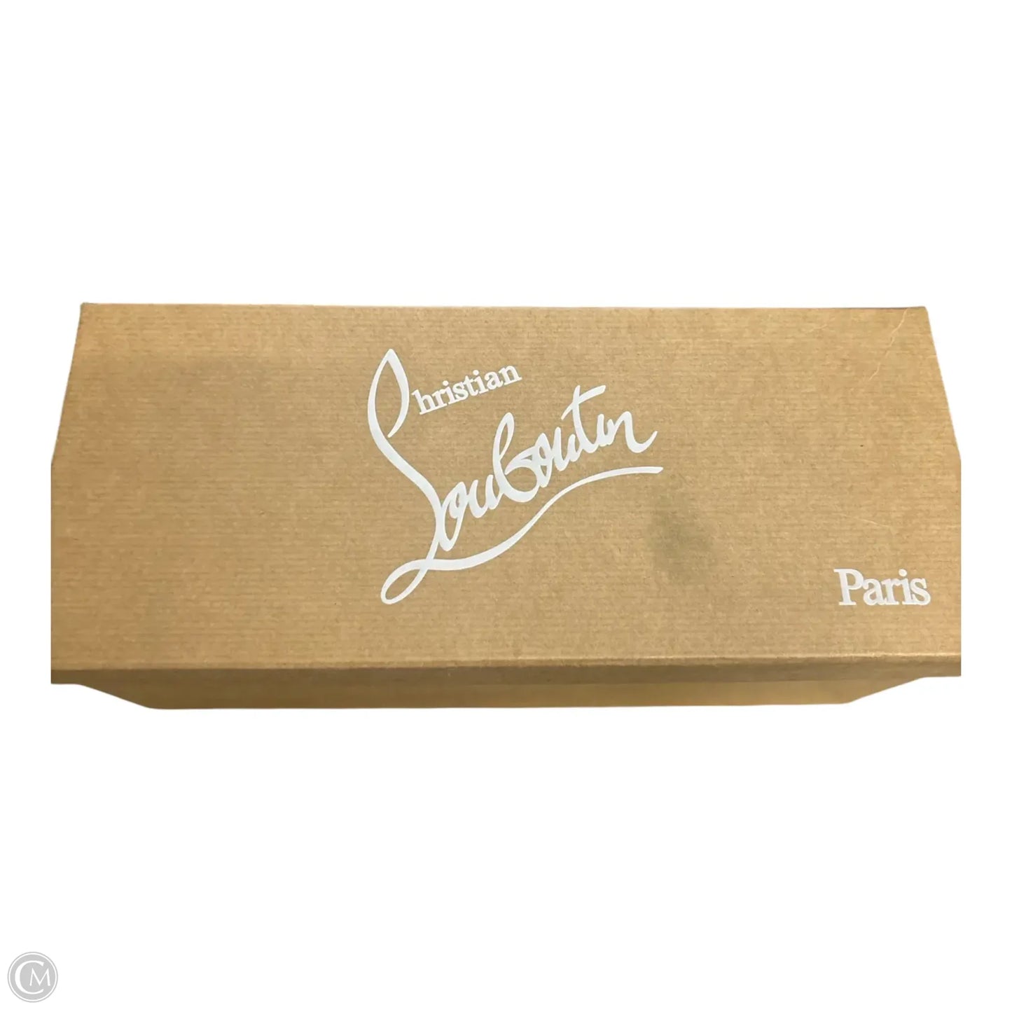 Sandals Luxury Designer By Christian Louboutin In White, Size: 11
