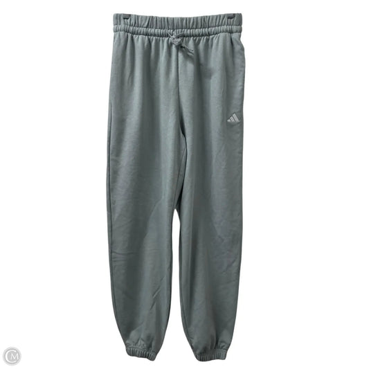 Pants Joggers By Adidas In Green, Size: S