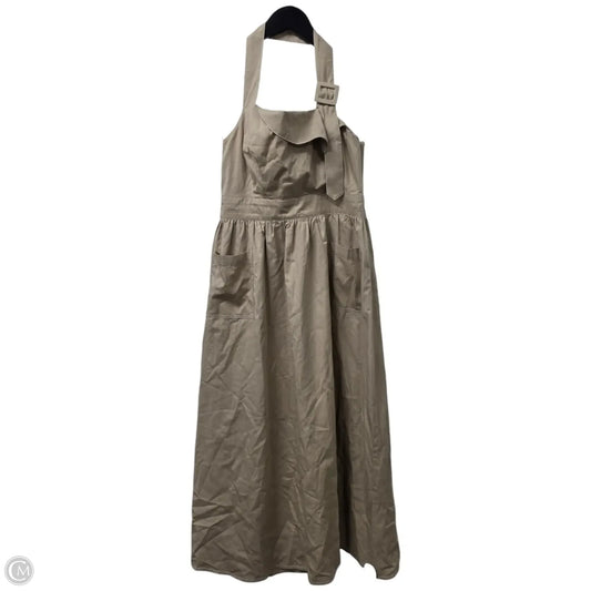 Dress Casual Midi By Porridge In Tan, Size: S