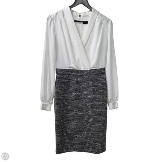 Dress Designer By Karl Lagerfeld In Black & White, Size: 4