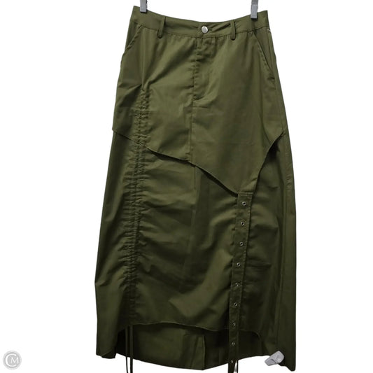Skirt Maxi By Micas In Green, Size: M