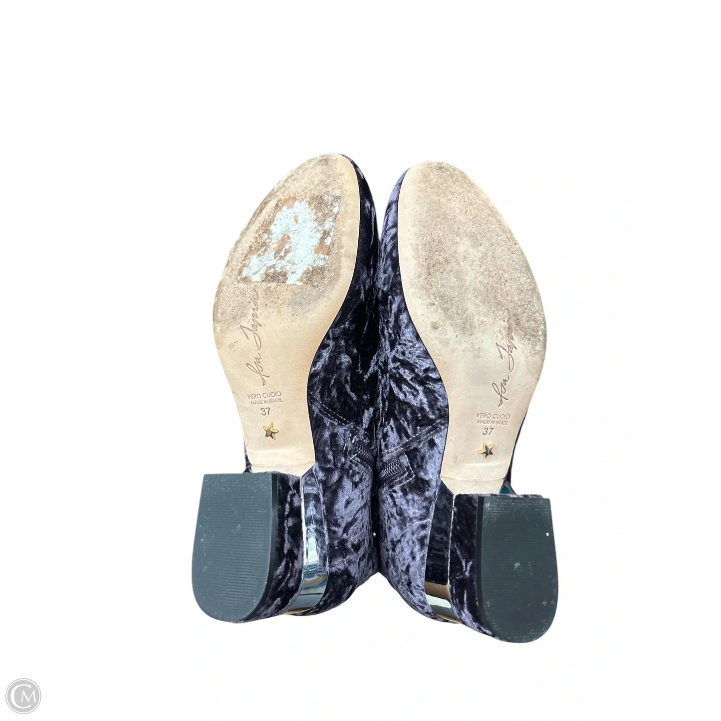 Boots Ankle Flats By Cma In Purple