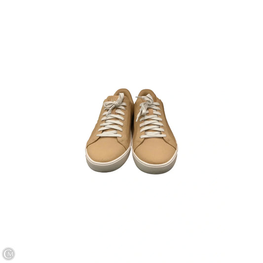 Shoes Sneakers By Clothes Mentor In Gold, Size: 9.5