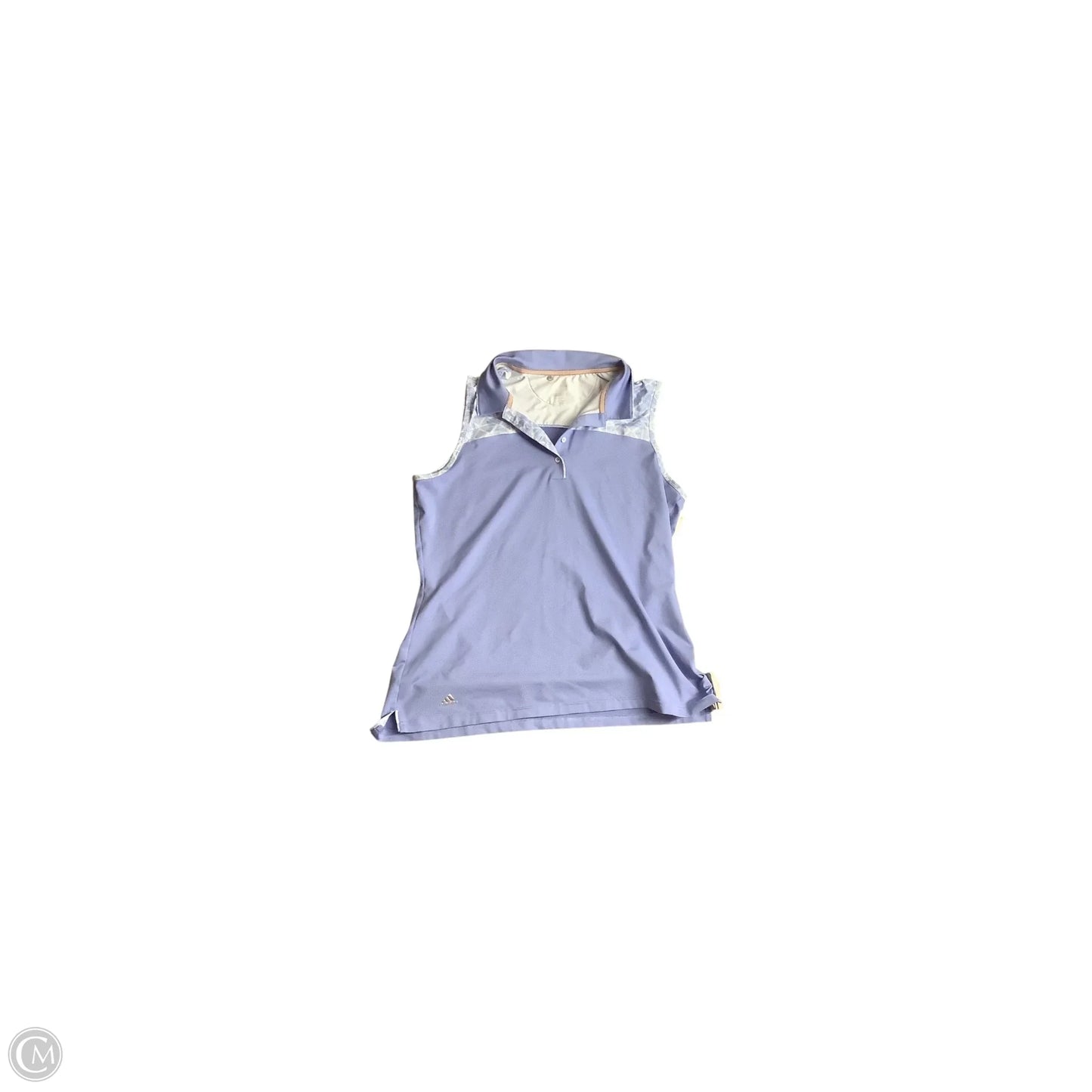 Athletic Tank Top By Adidas In Purple, Size: L