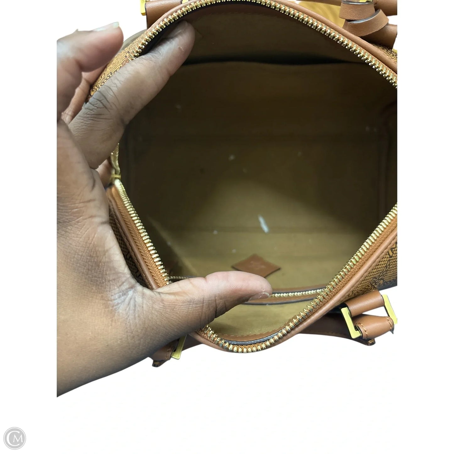 Handbag Luxury Designer By Mcm, Size: Medium