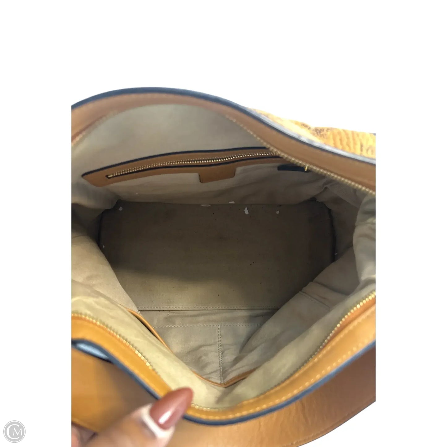 Handbag Luxury Designer By Mcm, Size: Medium