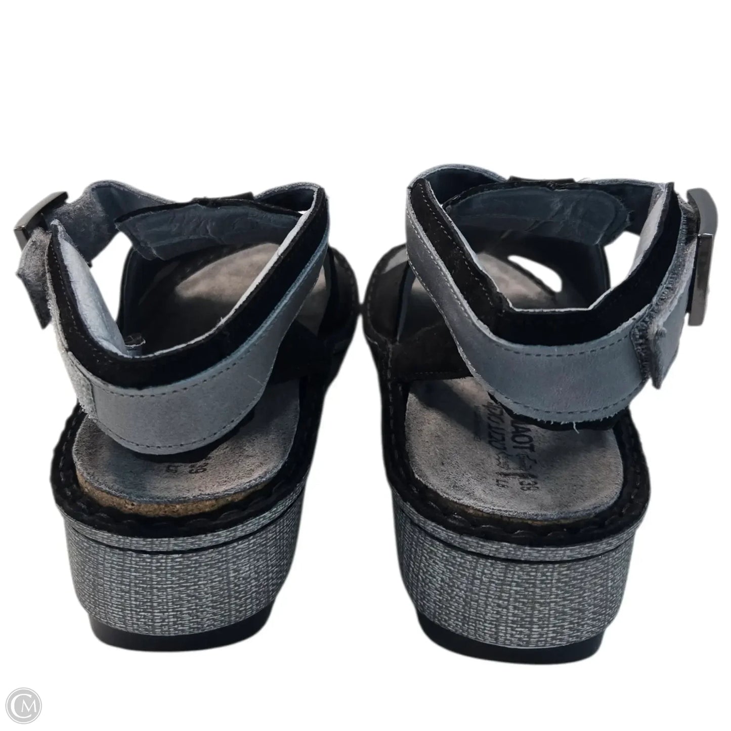 Sandals Flats By Naot In Black, Size: 8