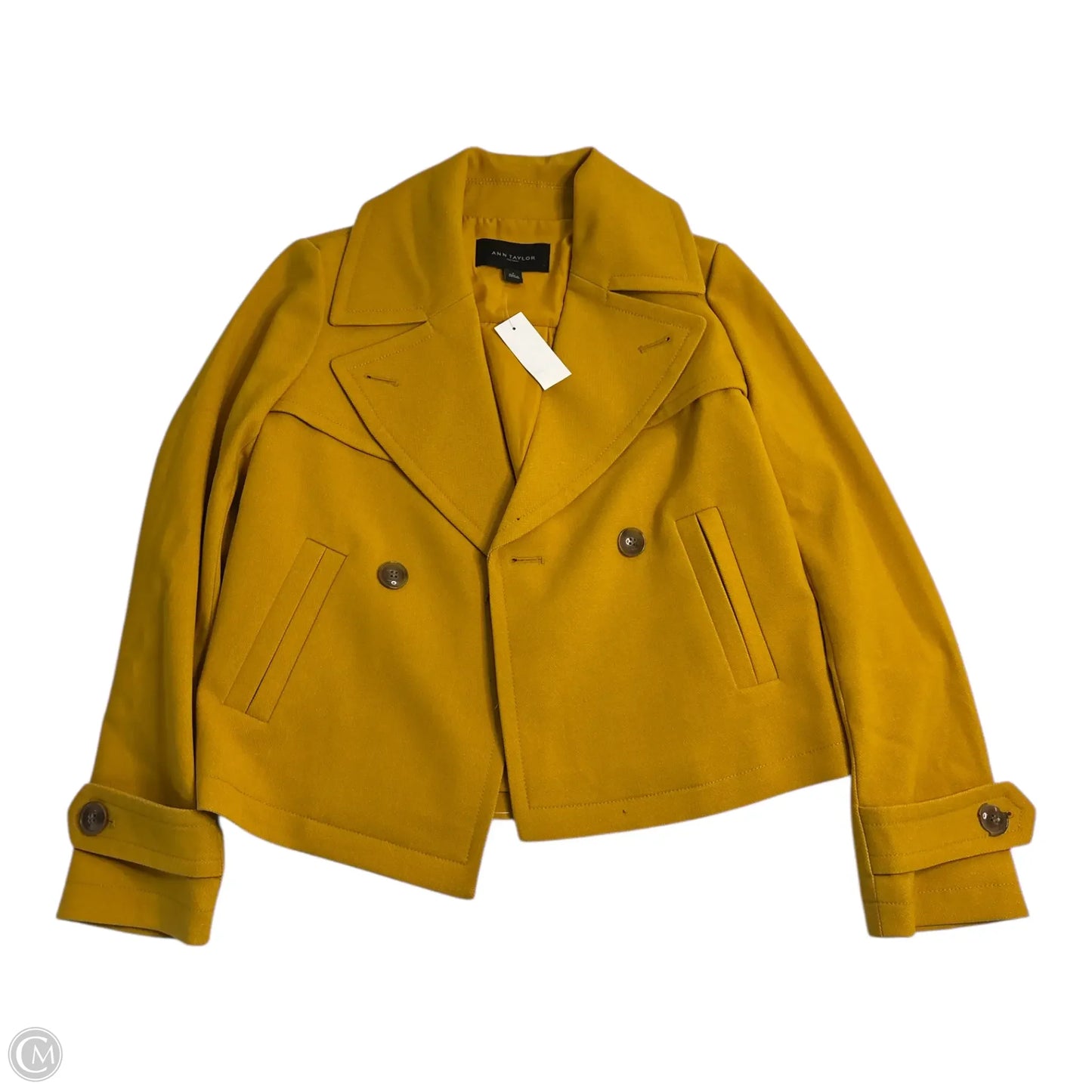 Jacket Other By Ann Taylor In Yellow, Size: 4