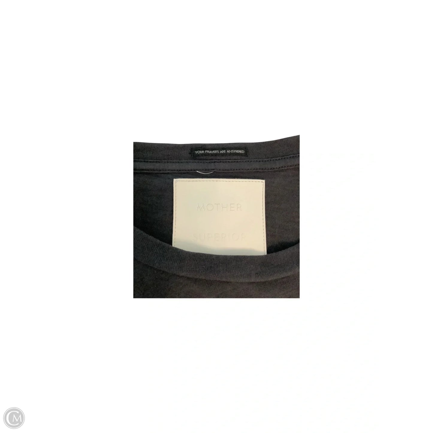 Top Short Sleeve Basic By Mother In Grey, Size: M