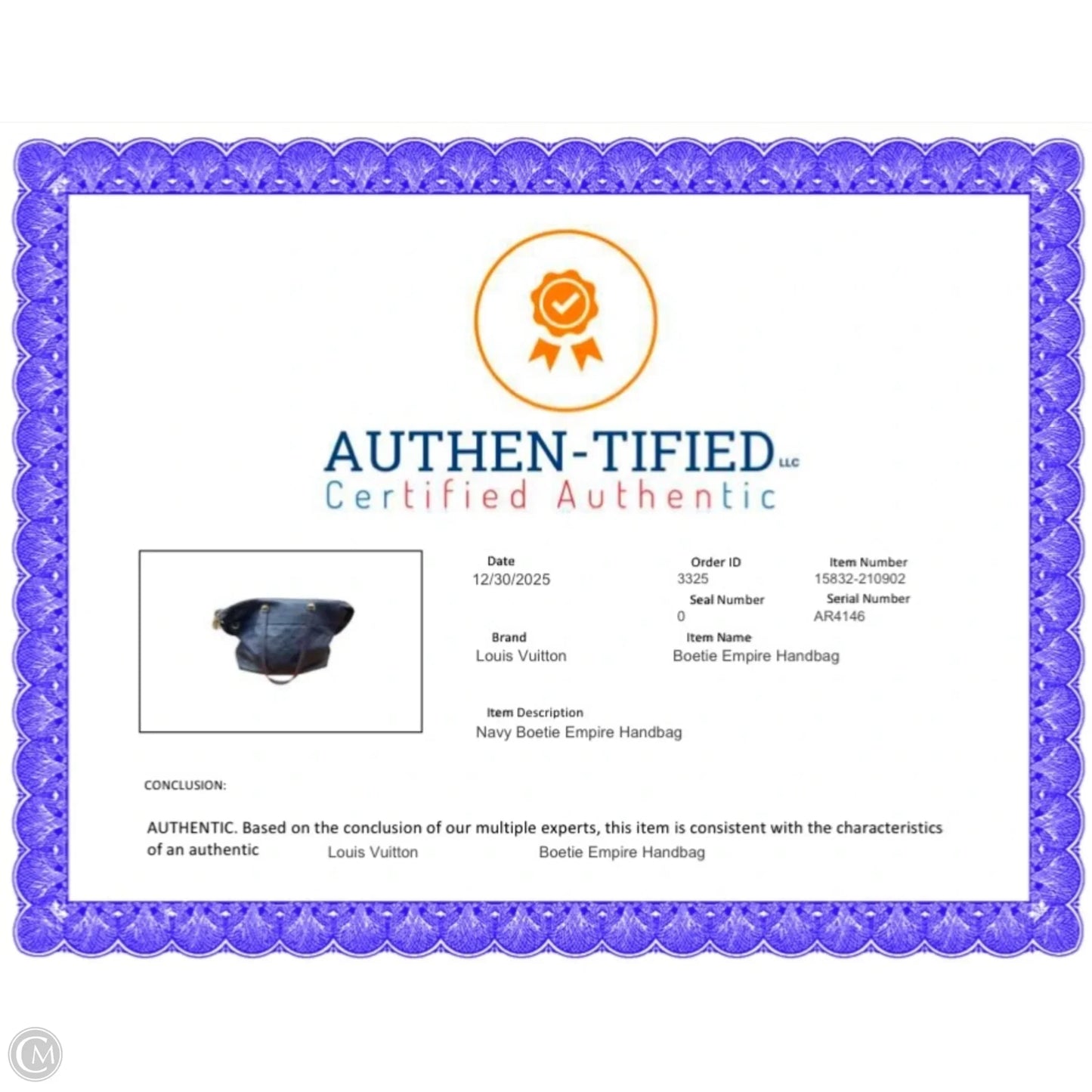 Handbag Luxury Designer By Louis Vuitton, Size: Large