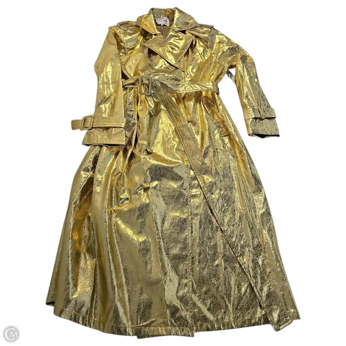 Jacket Other By Fashion Nova In Gold, Size: L