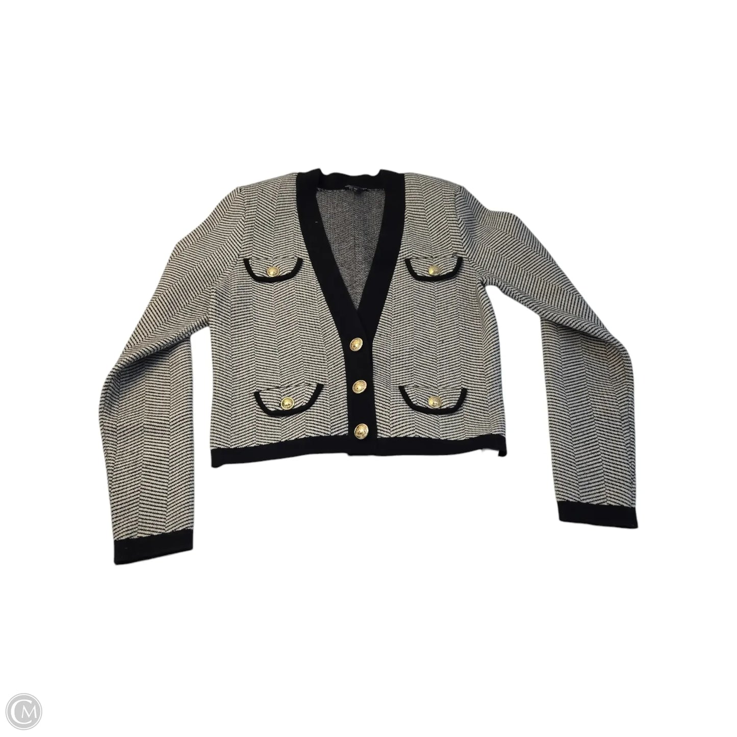 Blazer By Express In Black & White, Size: M