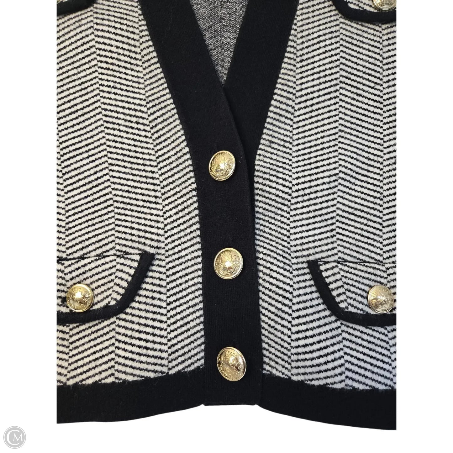 Blazer By Express In Black & White, Size: M