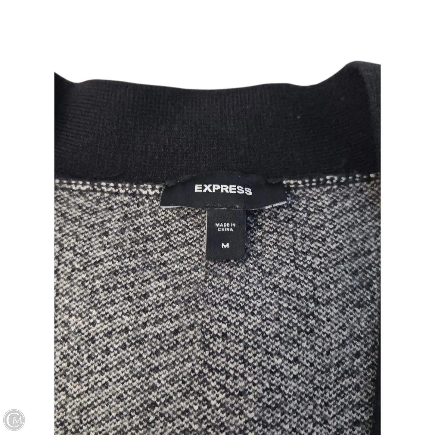 Blazer By Express In Black & White, Size: M