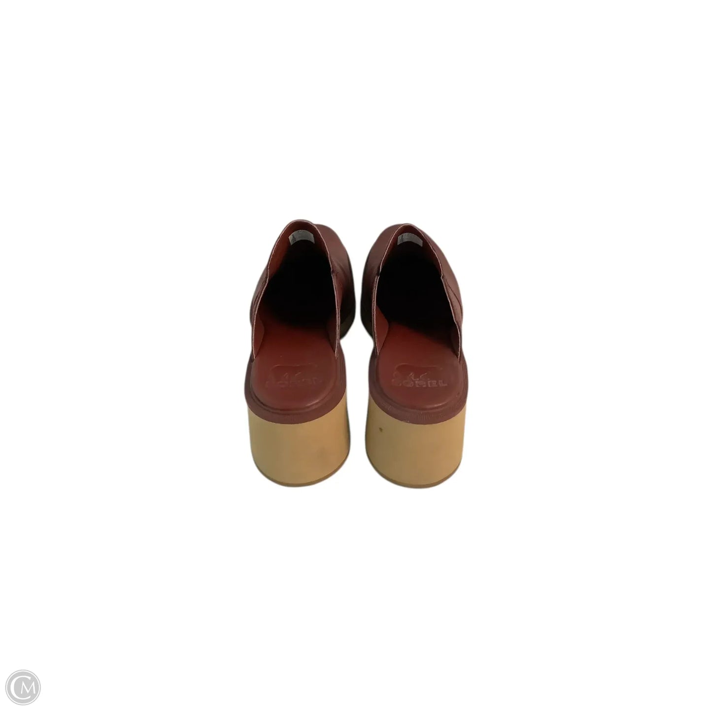 Shoes Heels Block By Sorel In Red, Size: 8