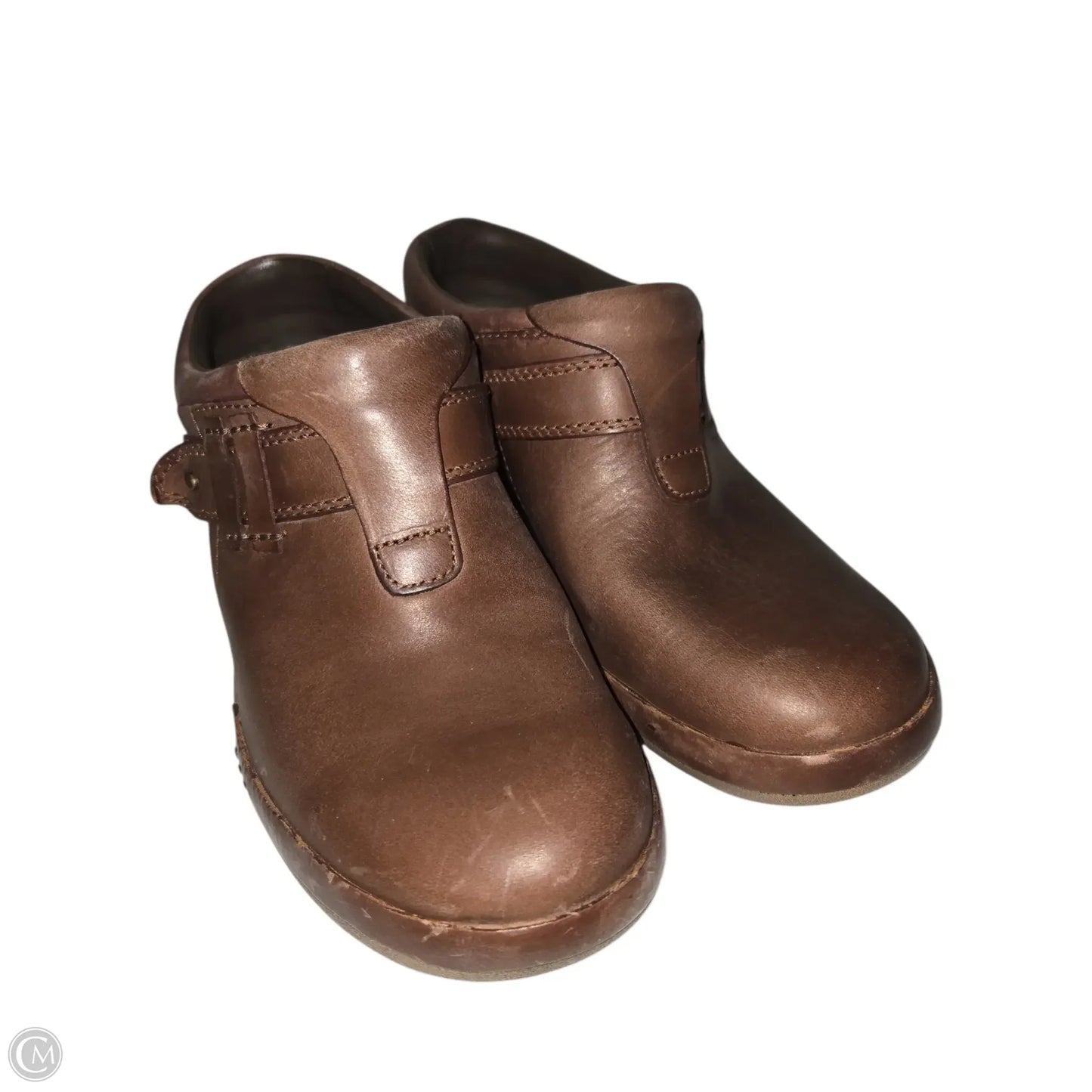 Shoes Heels Block By Merrell In Brown, Size: 8.5