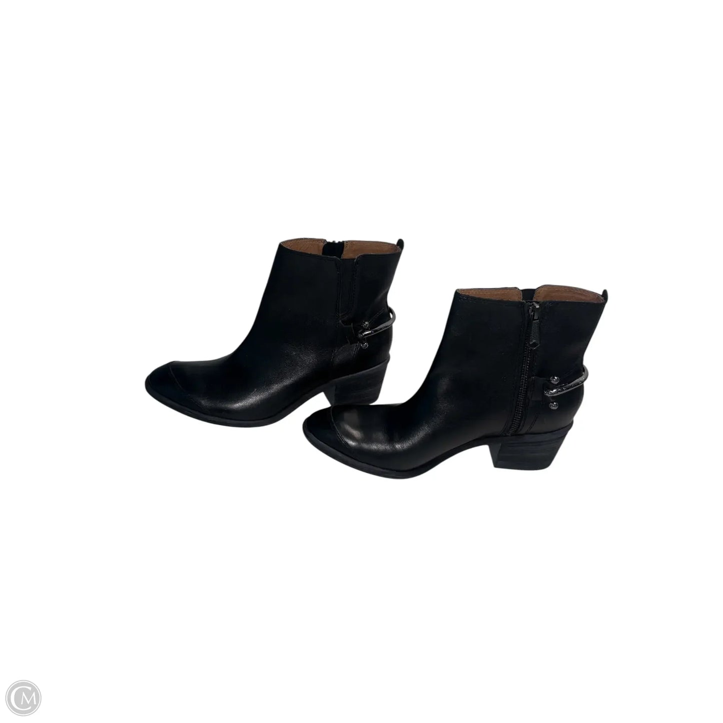 Boots Ankle Flats By Donald Pliner In Black, Size: 9