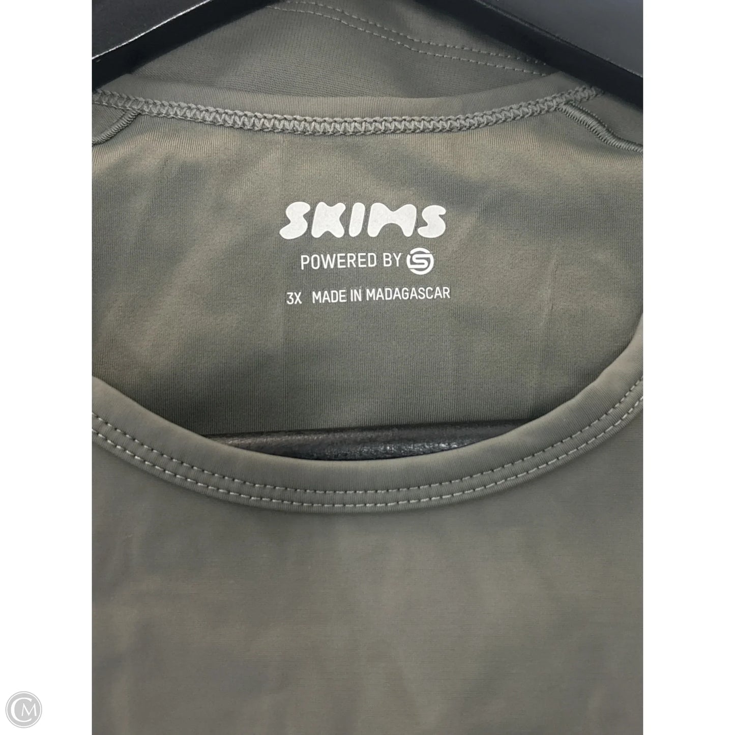 Top Long Sleeve Basic By Skims In Green, Size: 3x