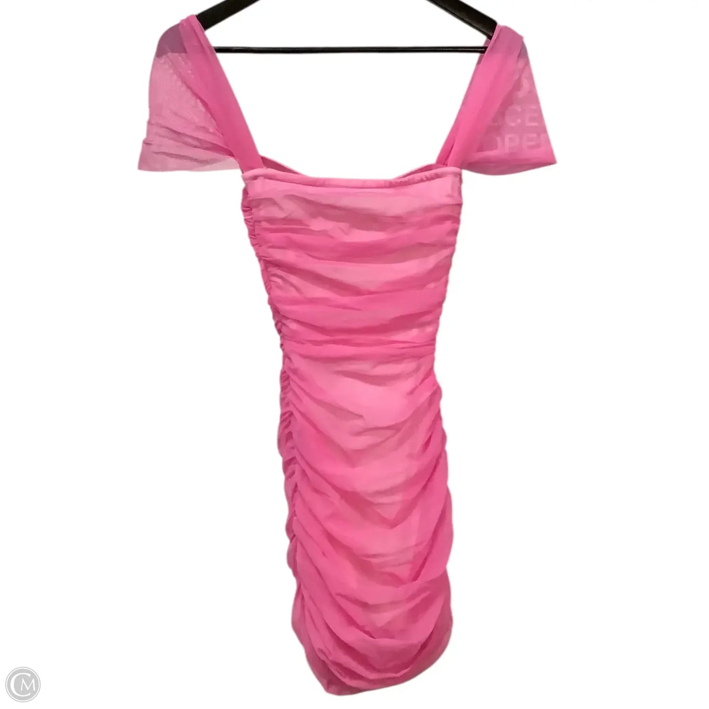 Dress Party Short By Norma Kamali In Pink, Size: Xxs