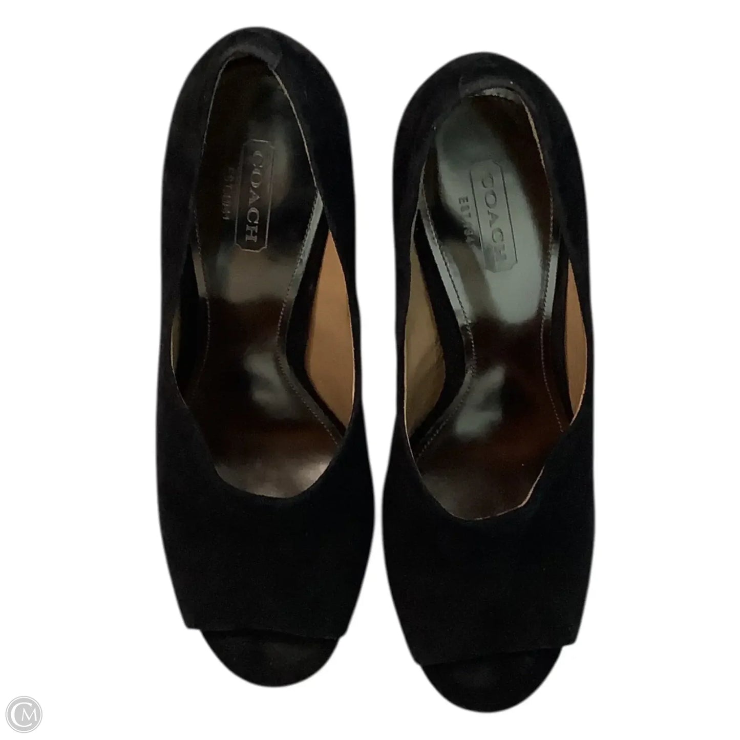 Shoes Designer By Coach In Black, Size: 7