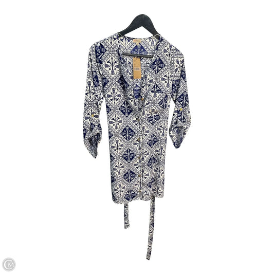 Dress Casual Midi By Cremieux In Black & White, Size: S