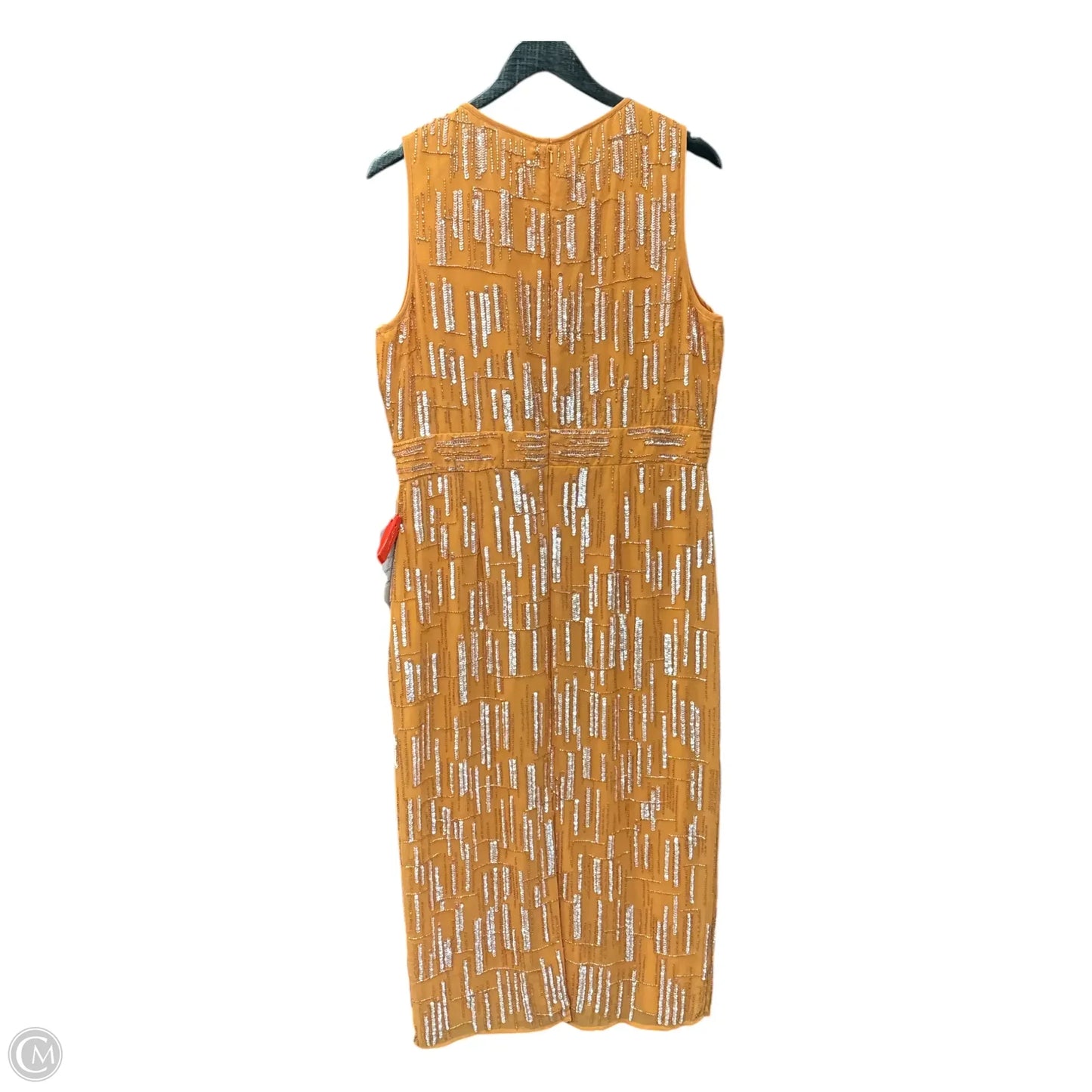 Dress Party Long By Mac Duggal In Orange, Size: 12