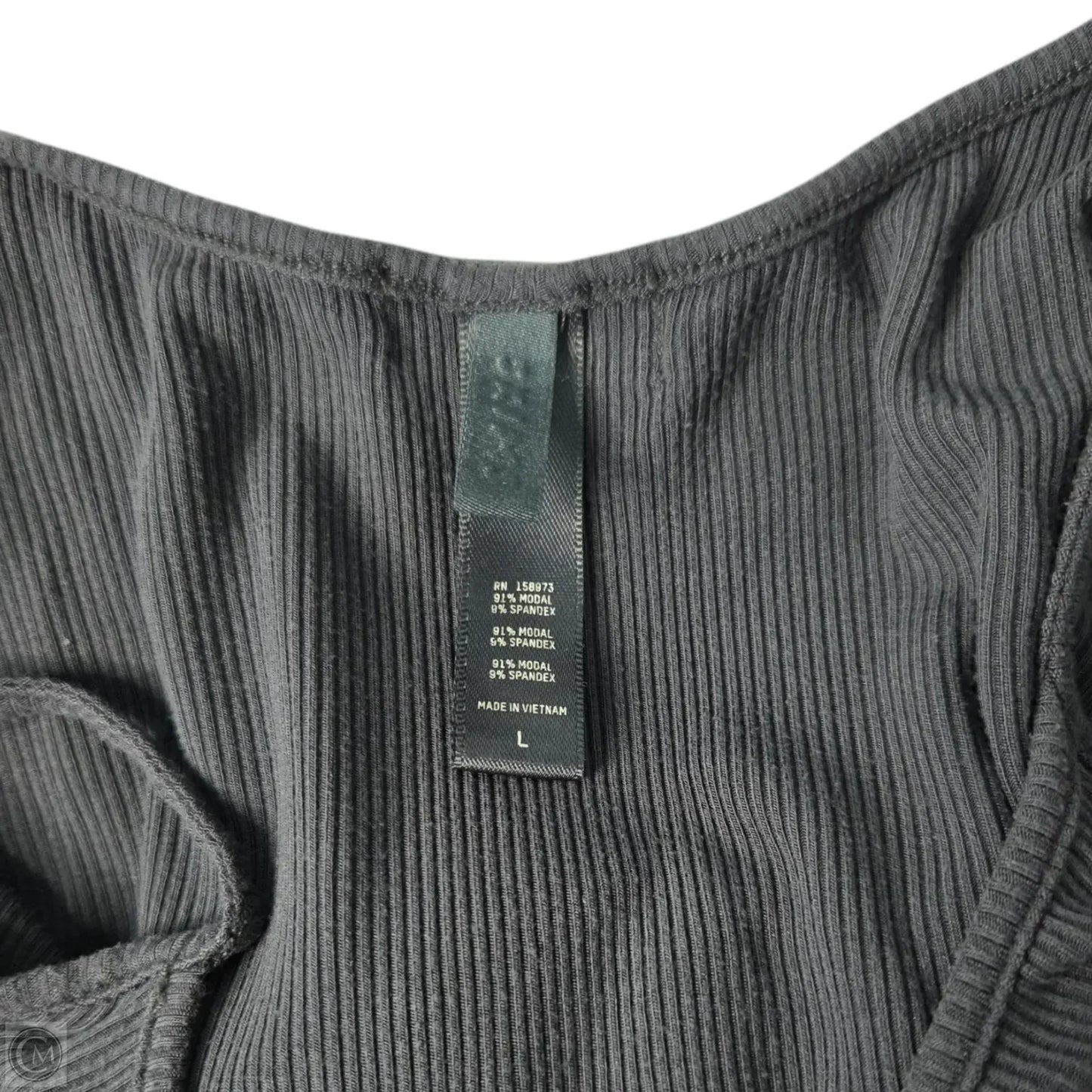 Dress Casual Maxi By Skims In Grey, Size: L